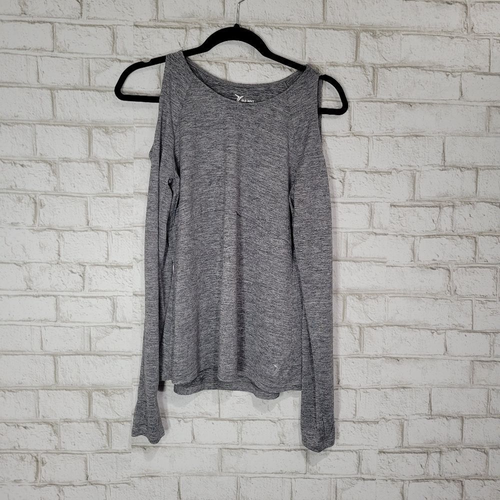Old‎ Navy Active open shoulder long sleeve top